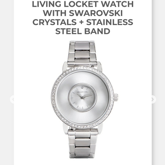 Origami Owl watch with accessories - Picture 5 of 6